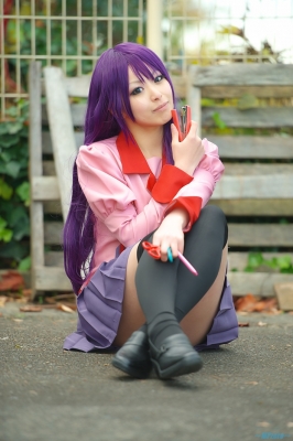 senjougahara hitagi by yuzunyan
 bakemonogatari Cosplay pictures     