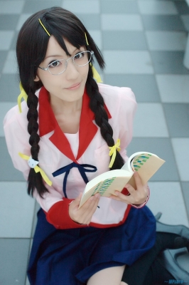 hanekawa tsubasa by chamaro
 bakemonogatari Cosplay pictures     