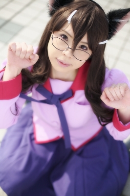 hanekawa tsubasa by yukari
 bakemonogatari Cosplay pictures     