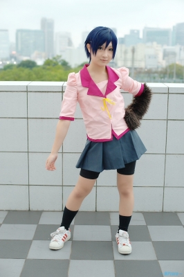 kanbaru suruga by aidou rika
 bakemonogatari Cosplay pictures     