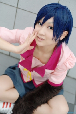 kanbaru suruga by aidou rika
 bakemonogatari Cosplay pictures     