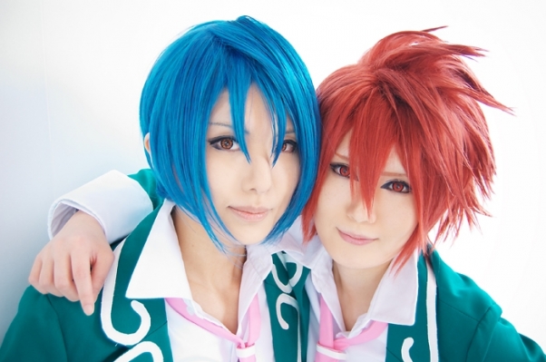 shindou sugata & tsunashi takuto by asaka kei & saotome kanata
star driver cosplay    shindou sugata & tsunashi takuto by asaka kei & saotome kanata