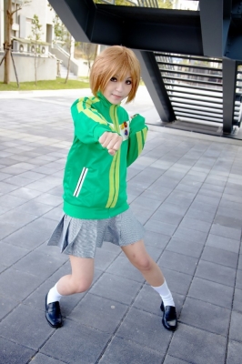 satonaka chie by natsu yuki
persona anime cosplay    satonaka chie by natsu yuki