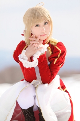 saber by hazuki minami
 fate stay night Cosplay pictures     