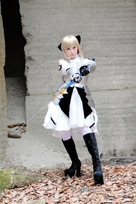 saber by hazuki minami
 fate stay night Cosplay pictures     