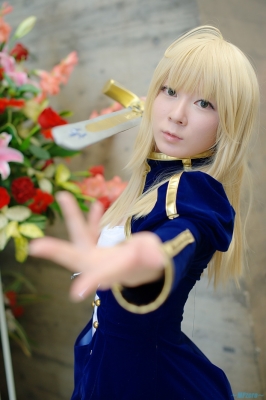 saber by maropapi
 fate stay night Cosplay pictures     