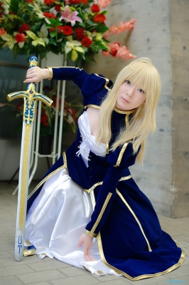 saber by maropapi
 fate stay night Cosplay pictures     