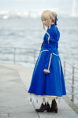 saber by yuuri
 fate stay night Cosplay pictures     