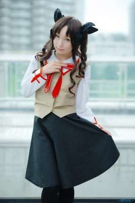 tohsaka rin by hazuki minami
 fate stay night Cosplay pictures     