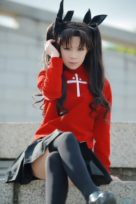 tohsaka rin by ryuuna
 fate stay night Cosplay pictures     