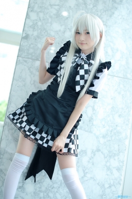 nyarlathotep (nyaruko-san) by hiokichi
 Haiyore! Nyaruko-san Another Crawling Chaos Cosplay pictures ! -  