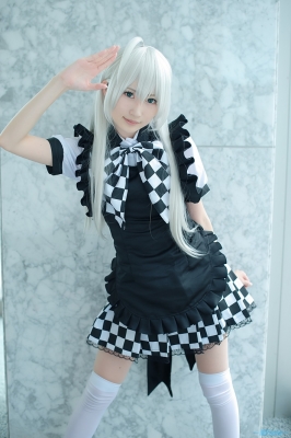 nyarlathotep (nyaruko-san) by hiokichi
 Haiyore! Nyaruko-san Another Crawling Chaos Cosplay pictures ! -  