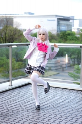 nyarlathotep (nyaruko-san) by urui
 Haiyore! Nyaruko-san Another Crawling Chaos Cosplay pictures ! -  