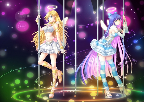 Panty & Stocking wallpaper
 Panty & Stocking with Garterbelt   ,  ,     , anime picture and wallpaper desktop,    ,    