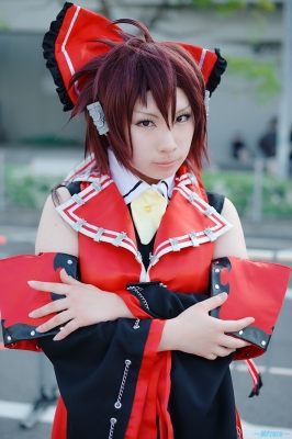 hakurei reimu by nishiki
touhou cosplay pictures  