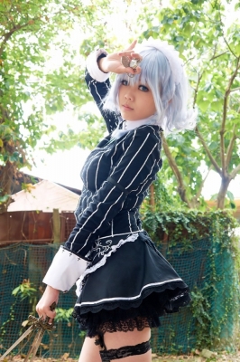 izayoi sakuya by eko
touhou cosplay pictures  