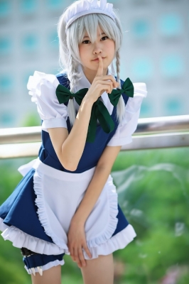 izayoi sakuya by futsure
touhou cosplay pictures  