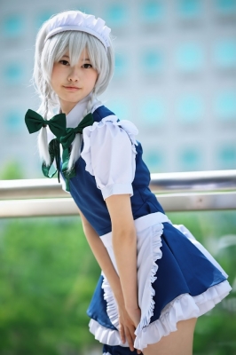 izayoi sakuya by futsure
touhou cosplay pictures  