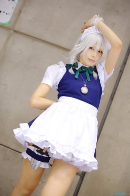 izayoi sakuya by satori
touhou cosplay pictures  