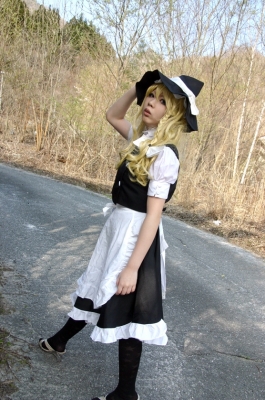 kirisame marisa by kanzaki nachiho
touhou cosplay pictures  