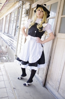 kirisame marisa by kanzaki nachiho
touhou cosplay pictures  