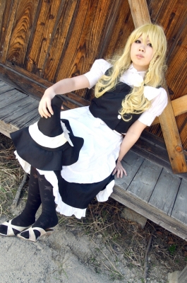 kirisame marisa by kanzaki nachiho
touhou cosplay pictures  