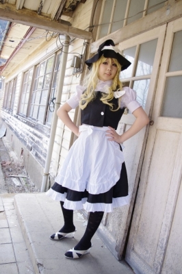 kirisame marisa by kanzaki nachiho
touhou cosplay pictures  