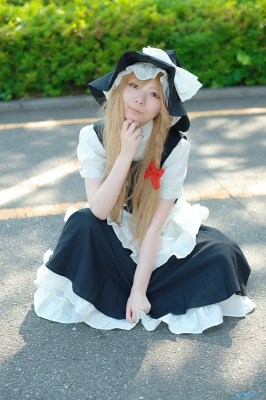 kirisame marisa by yuuga
touhou cosplay pictures  