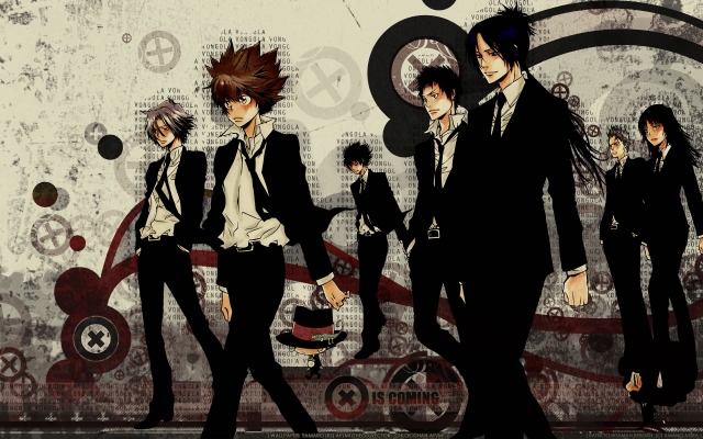 Kateikyoushi Hitman Reborn! Wallpaper
     ,  ,     , Kateikyoushi Hitman Reborn! anime picture and wallpaper desktop,    ,    