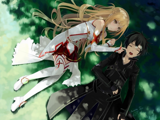 Sword Art Online
 Sword Art Online     ,  ,     , anime picture and wallpaper desktop,    ,    