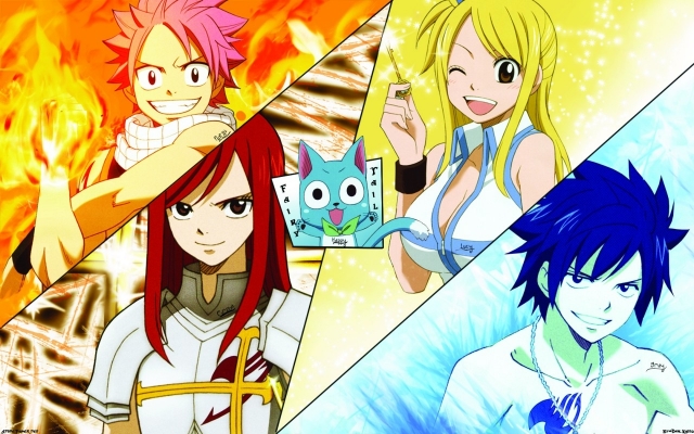 Fairy Tail 
  Fairy Tail          ,  ,     , anime picture and wallpaper desktop,    ,    