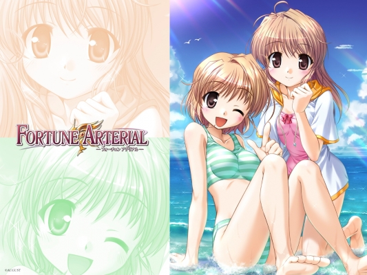 Fortune Arterial
   ,  ,     , Fortune Arterial anime picture and wallpaper desktop,    ,    