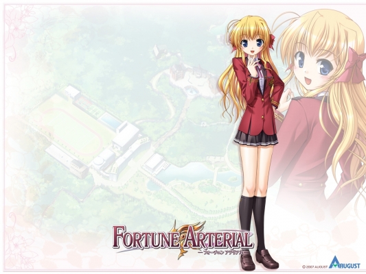 Fortune Arterial
   ,  ,     , Fortune Arterial anime picture and wallpaper desktop,    ,    