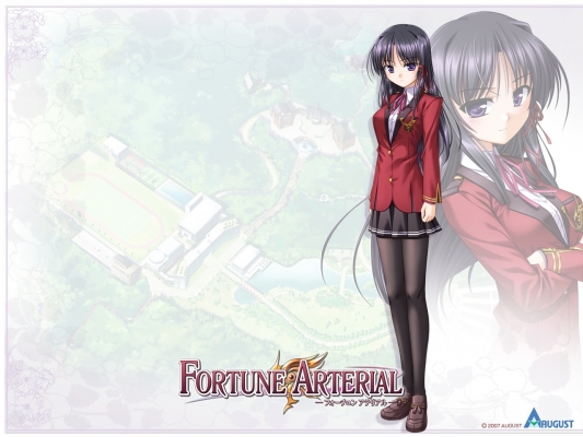 Fortune Arterial
   ,  ,     , Fortune Arterial anime picture and wallpaper desktop,    ,    