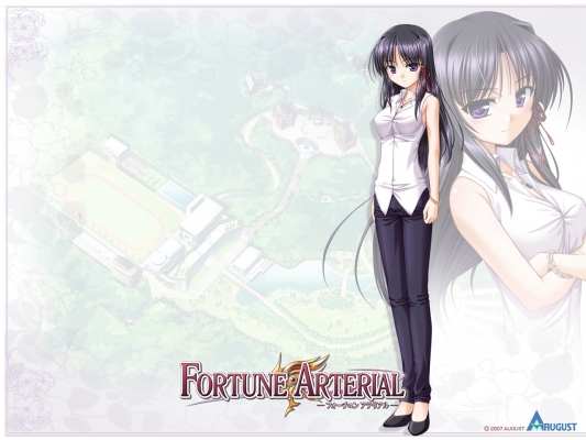 Fortune Arterial
   ,  ,     , Fortune Arterial anime picture and wallpaper desktop,    ,    