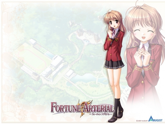 Fortune Arterial
   ,  ,     , Fortune Arterial anime picture and wallpaper desktop,    ,    