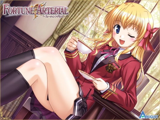 Fortune Arterial
   ,  ,     , Fortune Arterial anime picture and wallpaper desktop,    ,    