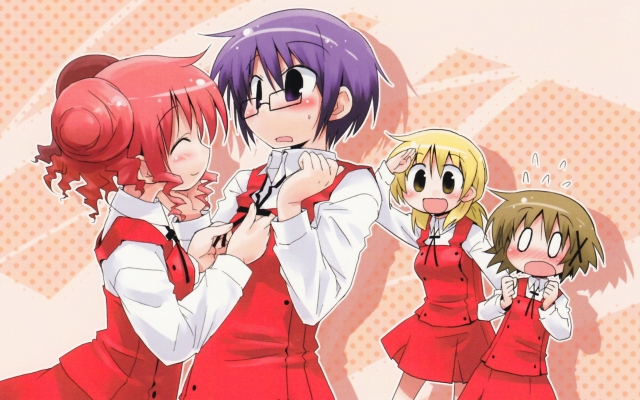 Hidamari Sketch
   ,  ,     , Hidamari Sketch anime picture and wallpaper desktop,    ,    