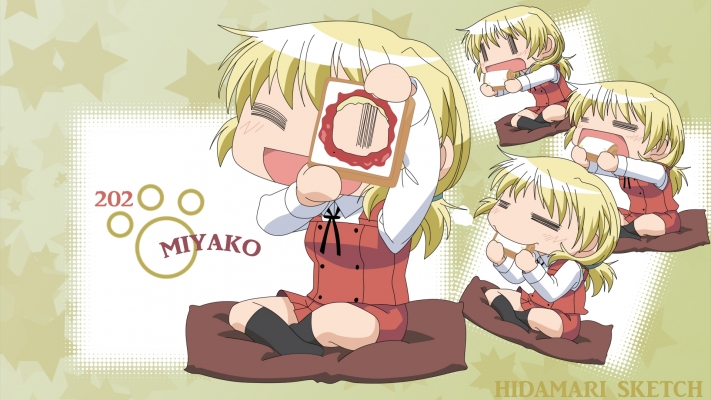 Hidamari Sketch
   ,  ,     , Hidamari Sketch anime picture and wallpaper desktop,    ,    