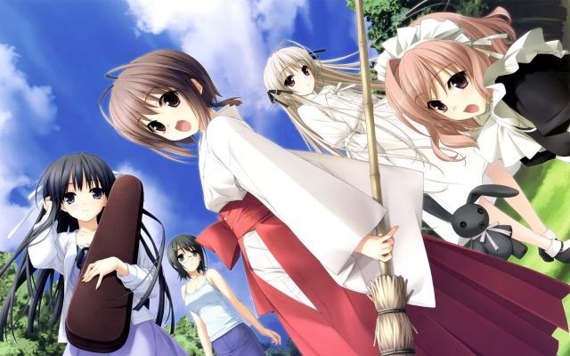 Yosuga no Sora
   ,  ,     , Yosuga no Sora anime picture and wallpaper desktop,    ,    