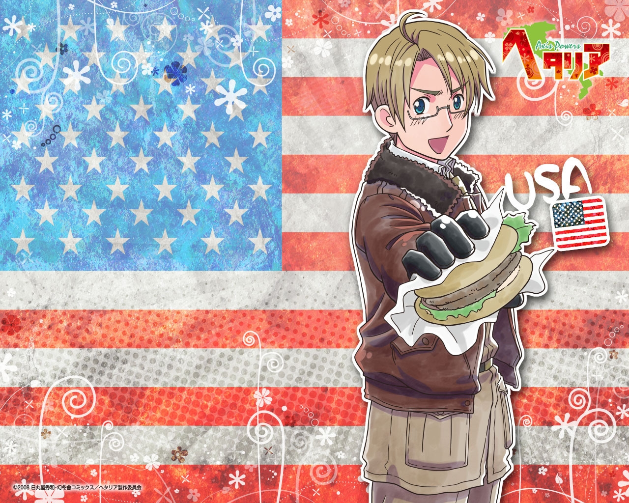 USA, Hetalia, Axis, Powers, , , , , , , , , , , anime, picture, wallpaper, desktop, , , , 