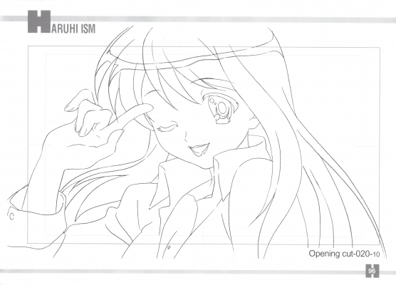 Suzumiya Haruhi Line Drawing
Suzumiya Haruhi Line Drawing