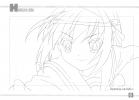 Suzumiya Haruhi Line Drawing
Suzumiya Haruhi Line Drawing