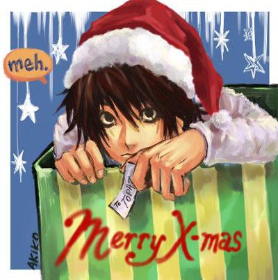 MerryX-mas, L, Death, Note