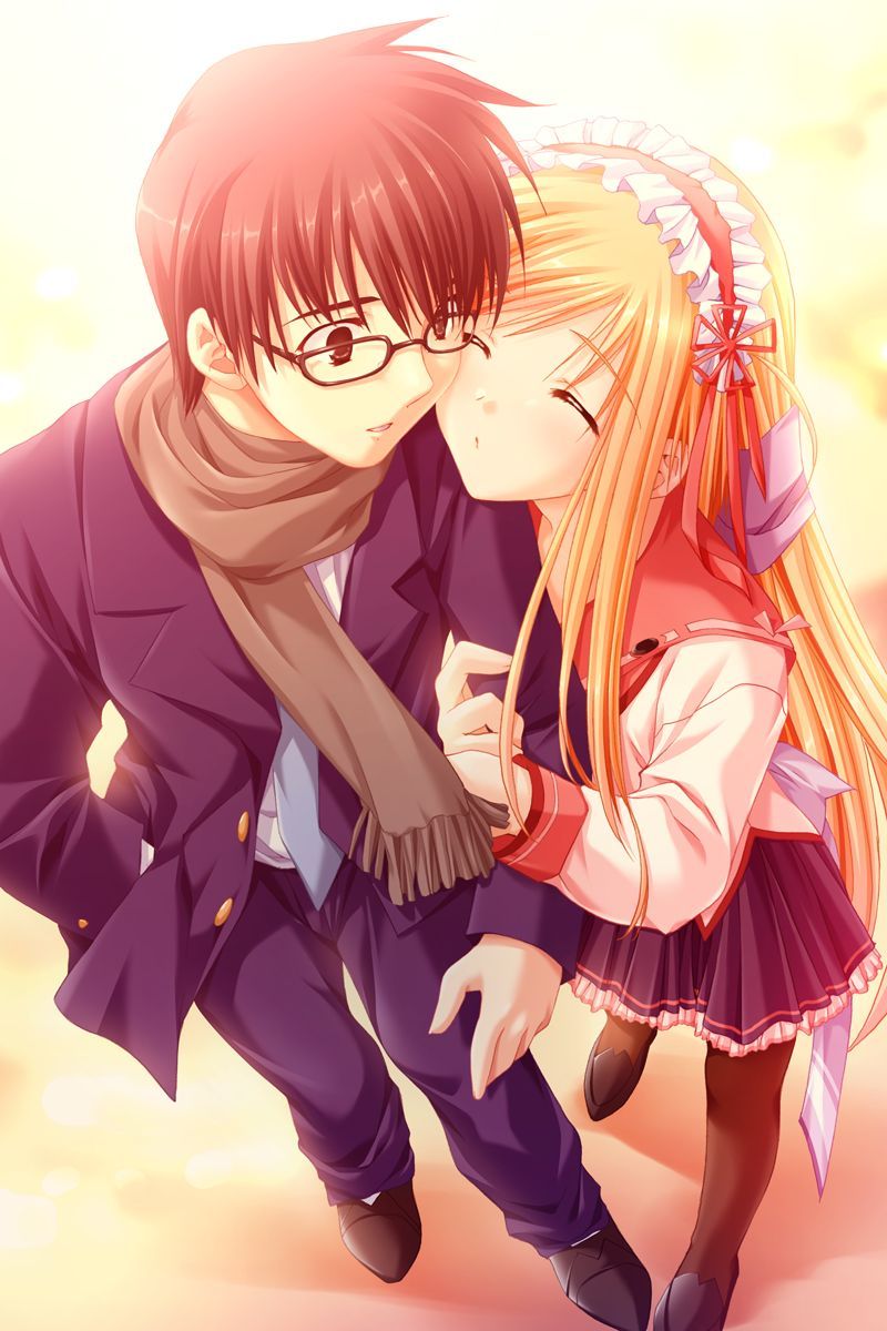 Chuu, kiss, , , , |, Anime, romance, picture