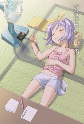 sleeping
lucky star hiiragi tsukasa