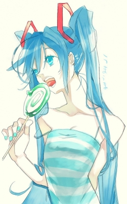 lollipop
hatsune miku vocaloid