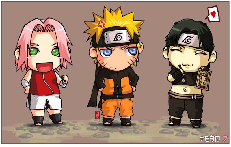 Chibi_Team_7, Naruto