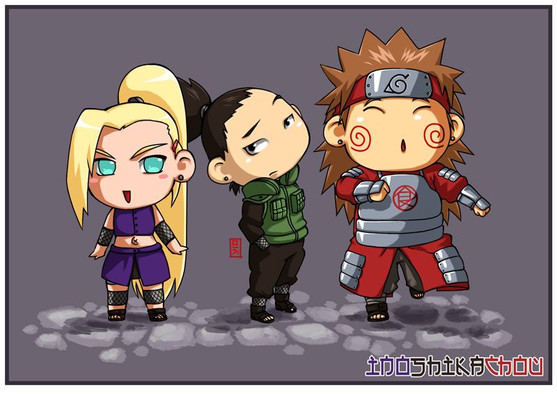 Chibi_Team_Inoshikachou, Naruto