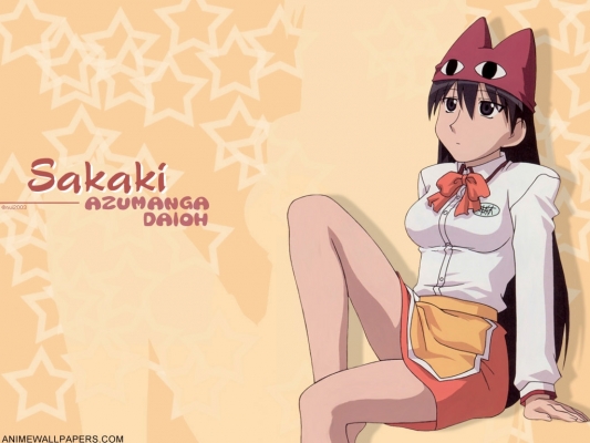 Sakaki
 Sakaki ^__^   , , ))
Azumanga